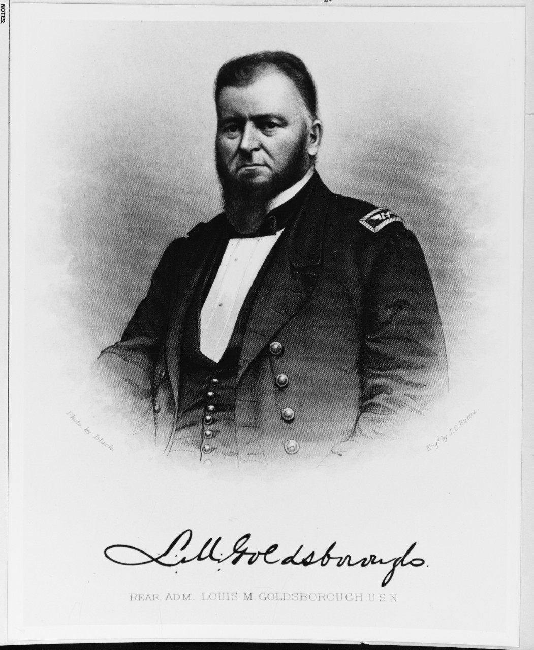 Rear Admiral Louis Malesherbes Goldsborough, USN