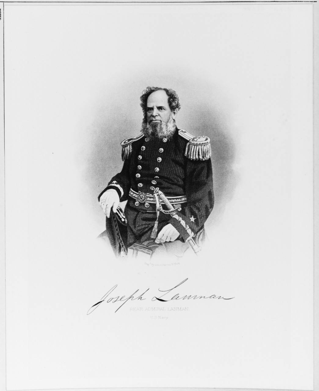 Rear Admiral Joseph Lanman, USN