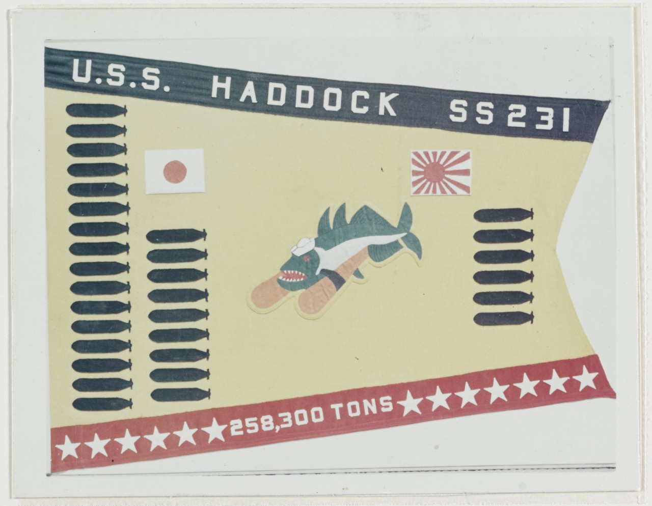 Battle Flag: USS HADDOCK (SS-231)