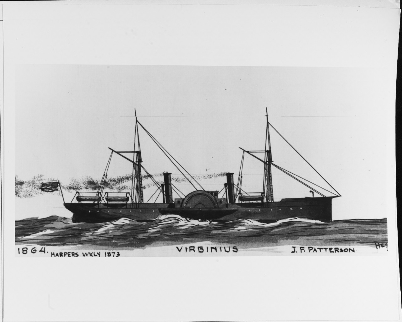 VIRGINIUS (Merchant steamer, 1864-1873)
