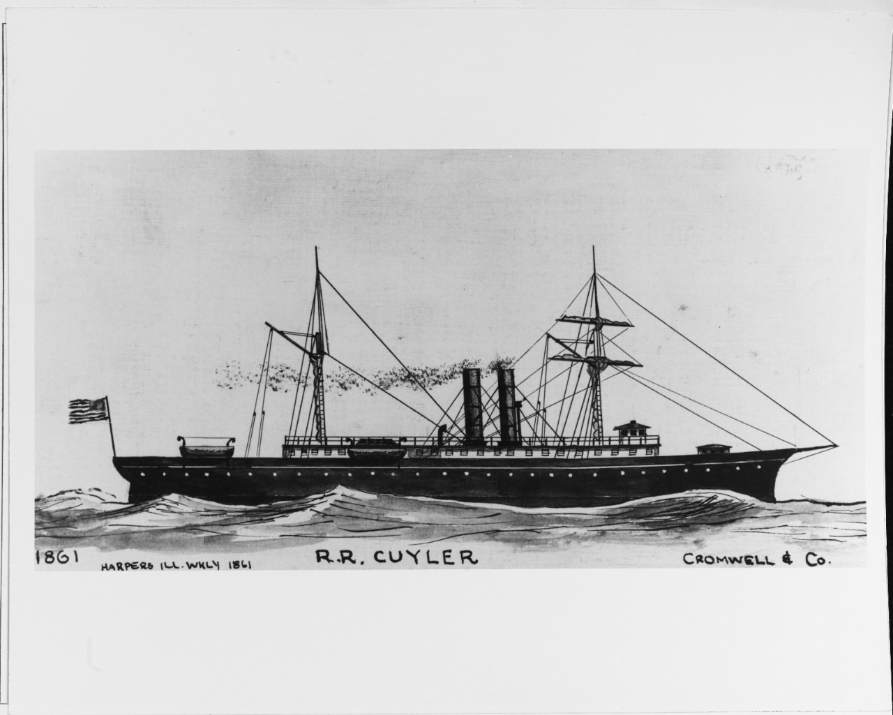 Photo #: NH 63853  Steamship R.R. Cuyler