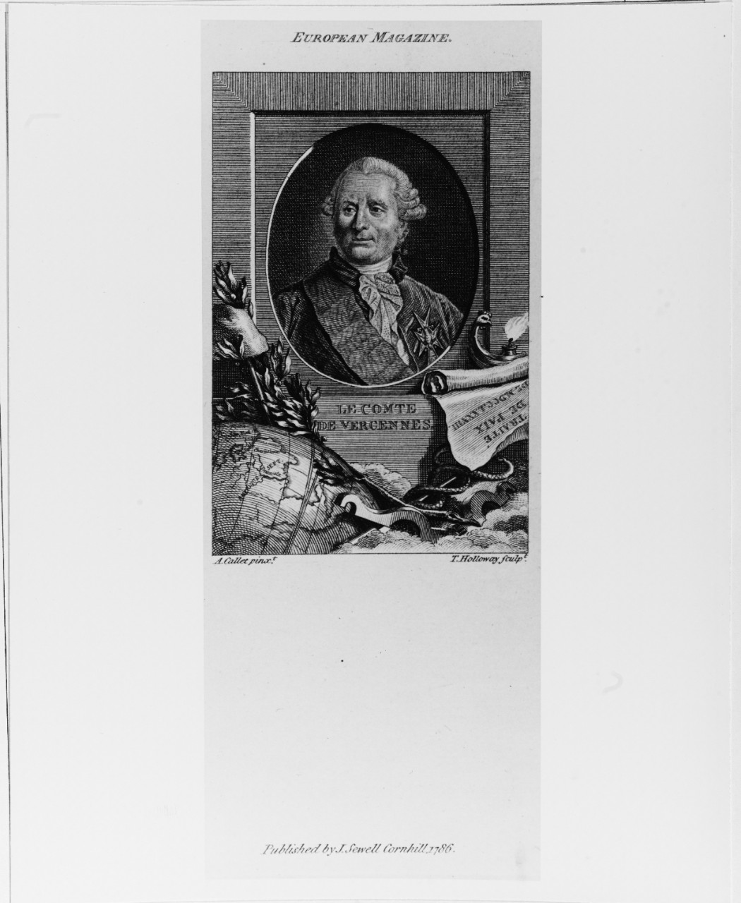 Charles Gravier, Comte de Vergennes (1717-1787)