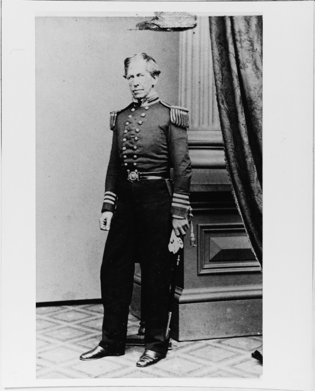 Charles Wilkes, USN, circa 1866