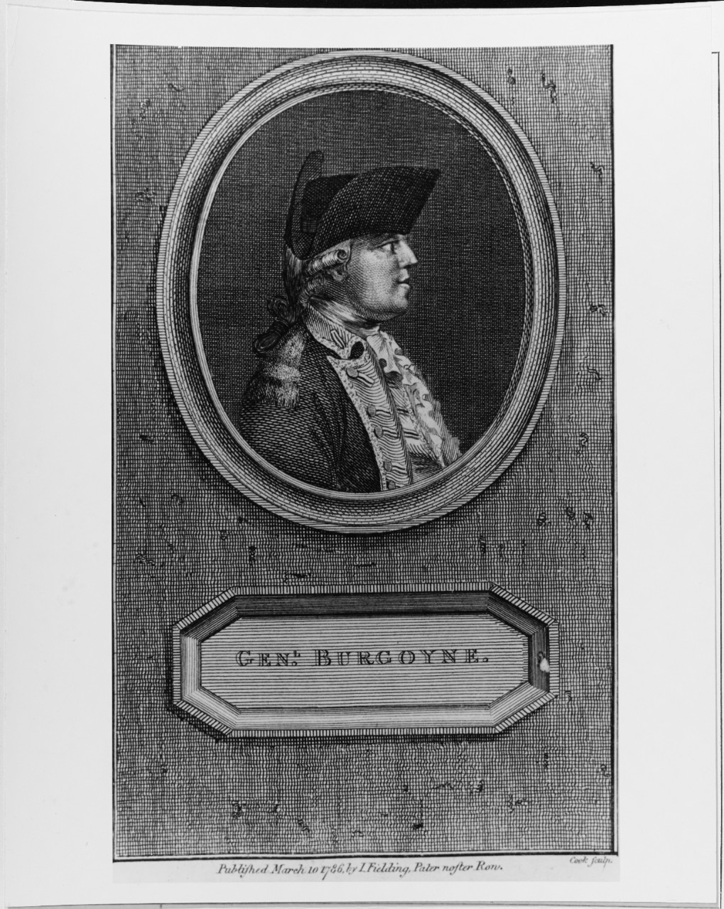 John Burgoyne (1722-1792), British General 