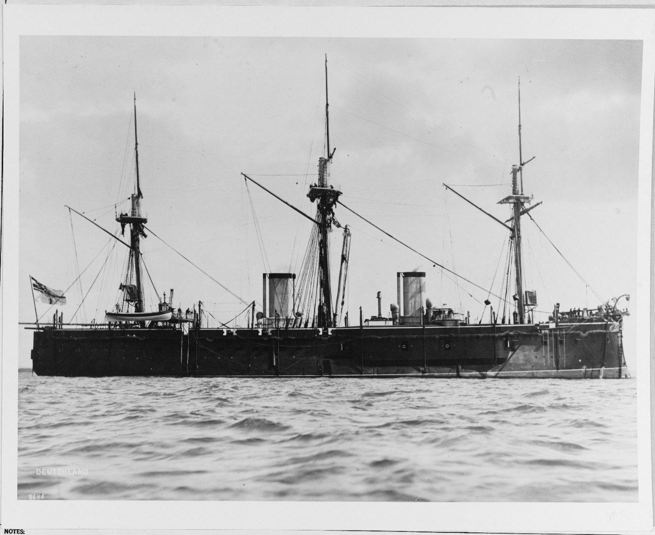 SMS DEUTSCHLAND (German battleship, 1874)
