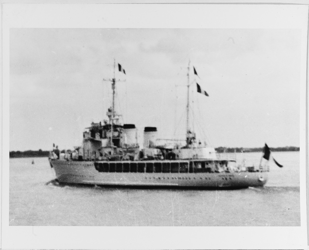 SAVORGNAN DE BRAZZA (French gunboat, 1931)