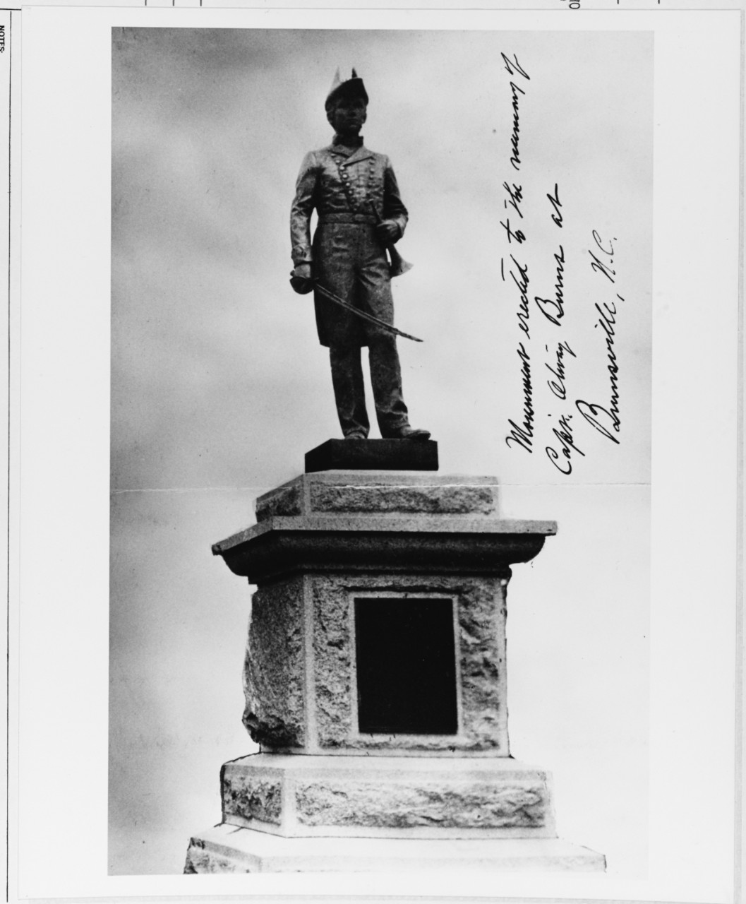 Statue of Captain Otway Burns