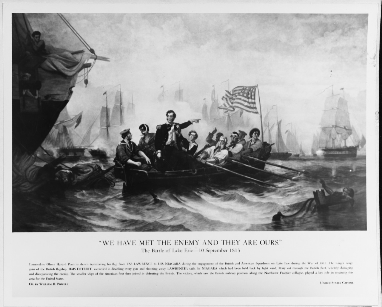 The Battle of Lake Erie, 10 September 1813