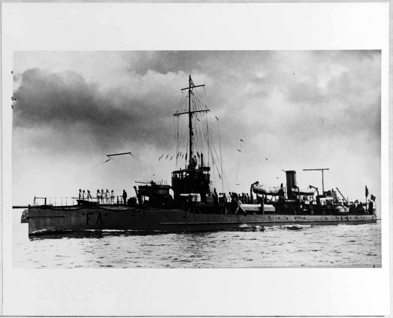 FANION (French Destroyer, 1907)