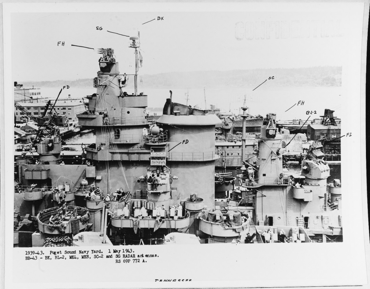 USS TENNESSEE (BB-43)