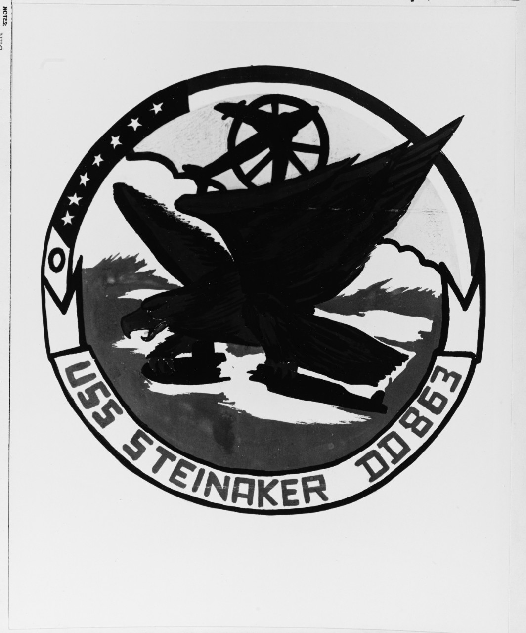Insignia: USS STEINAKER (DD-863)