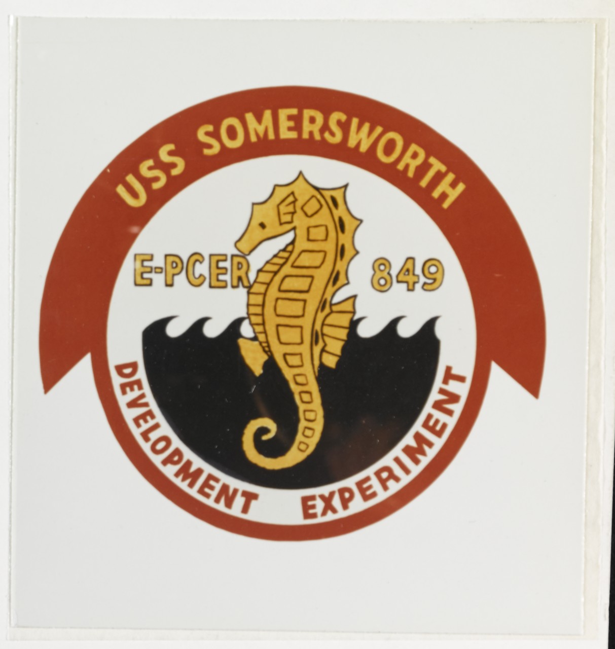 Insignia: USS SOMERSWORTH (EPCER-849)