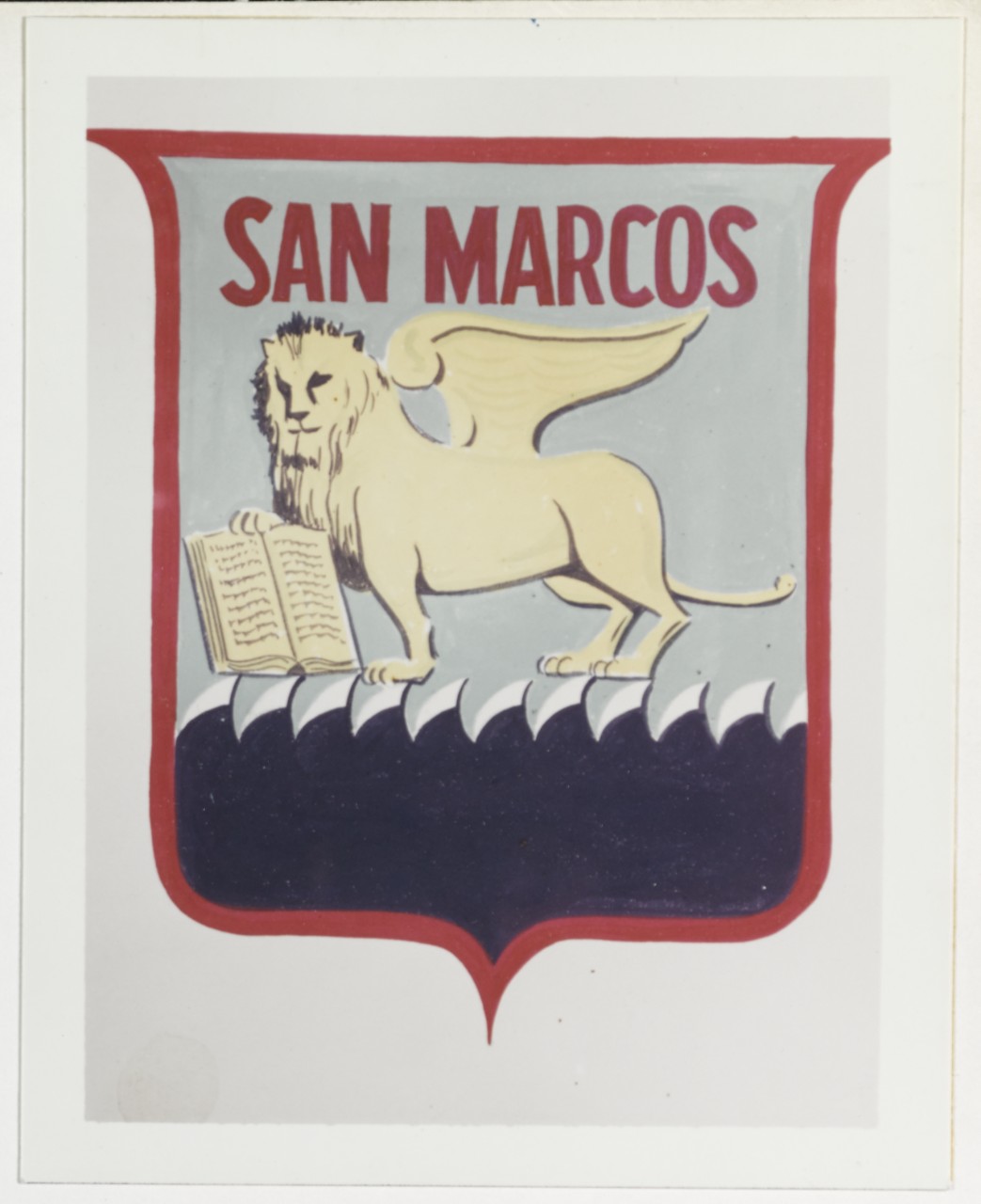Insignia: USS SAN MARCOS (LSD-25)