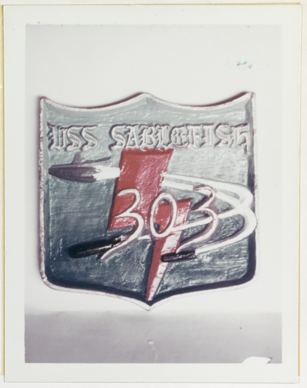 Insignia plaque: USS SABLEFISH (SS-303)