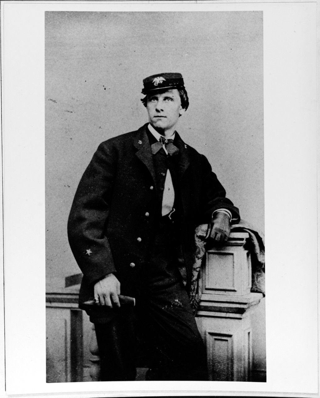 Ensign Oscar. W Farenholt, USN, aboard the USS OHIO, 1866-1867. 