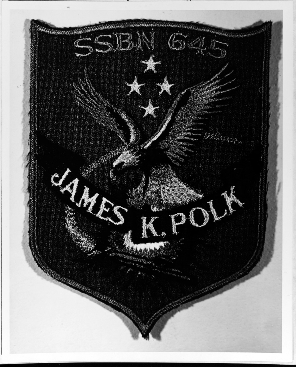 Insignia: USS JAMES K. POLK (SSBN-645)