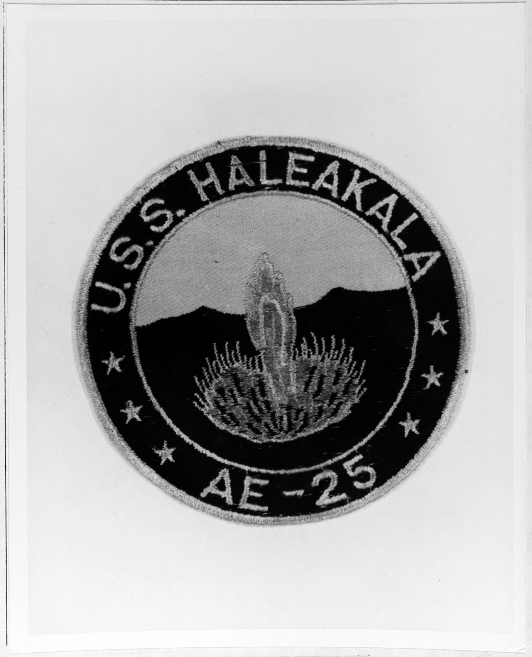 Insignia:  USS HALEAKALA (AE-25)