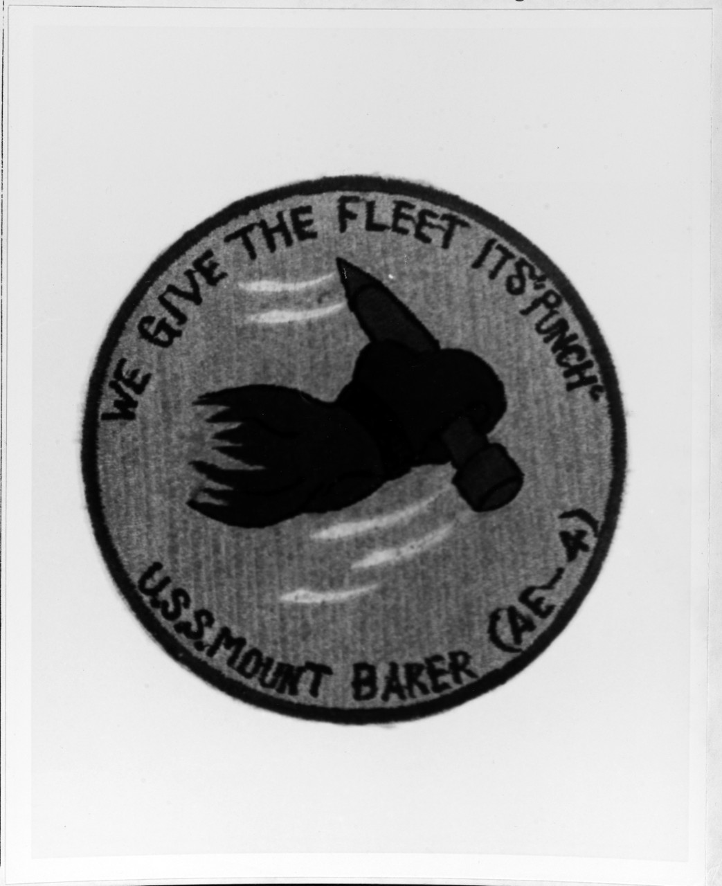 Insignia:  USS MOUNT BAKER (AE-4)