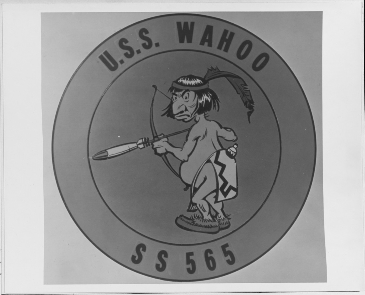 Insignia:  USS WAHOO (SS-565)