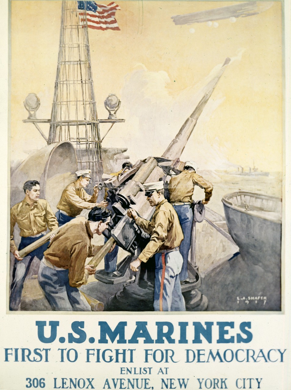 World War I Marine Corps recruiting