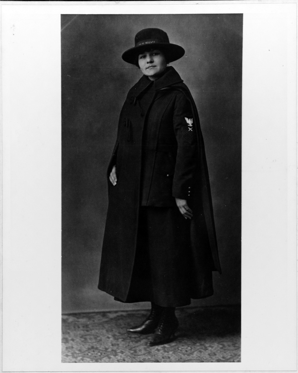 Photo #: NH 65454  Yeoman (F) First Class L. Ethel Brownfield, USNRF