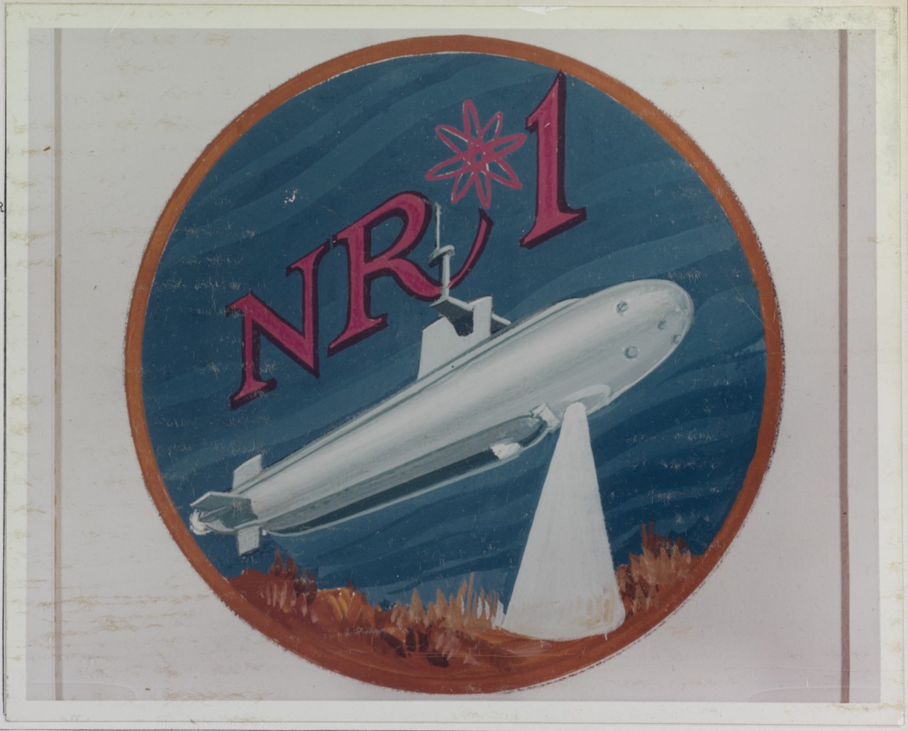 Insignia: NR-1 Navy Research Submarine