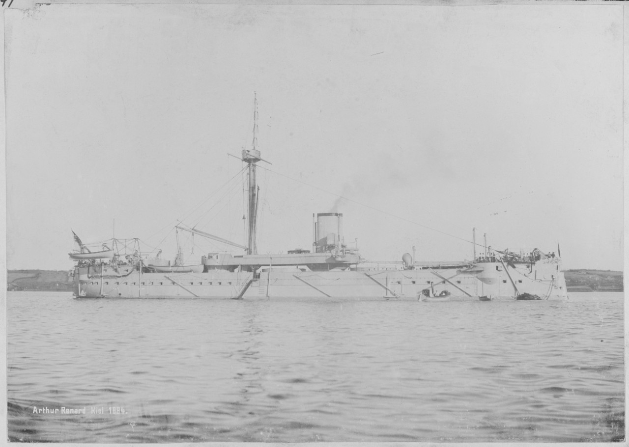 German Armored Ship PREUSSEN (BB-1876)