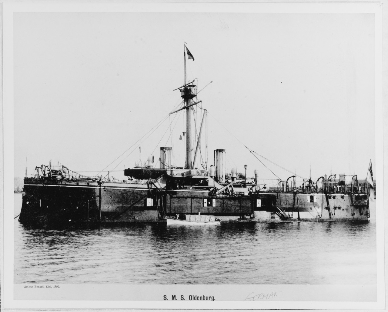 German Armored Ship OLDENBURG (BB- 1886)