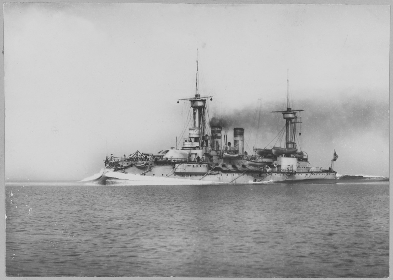 German Armored Ship WEISSENBURG (BB-1894)