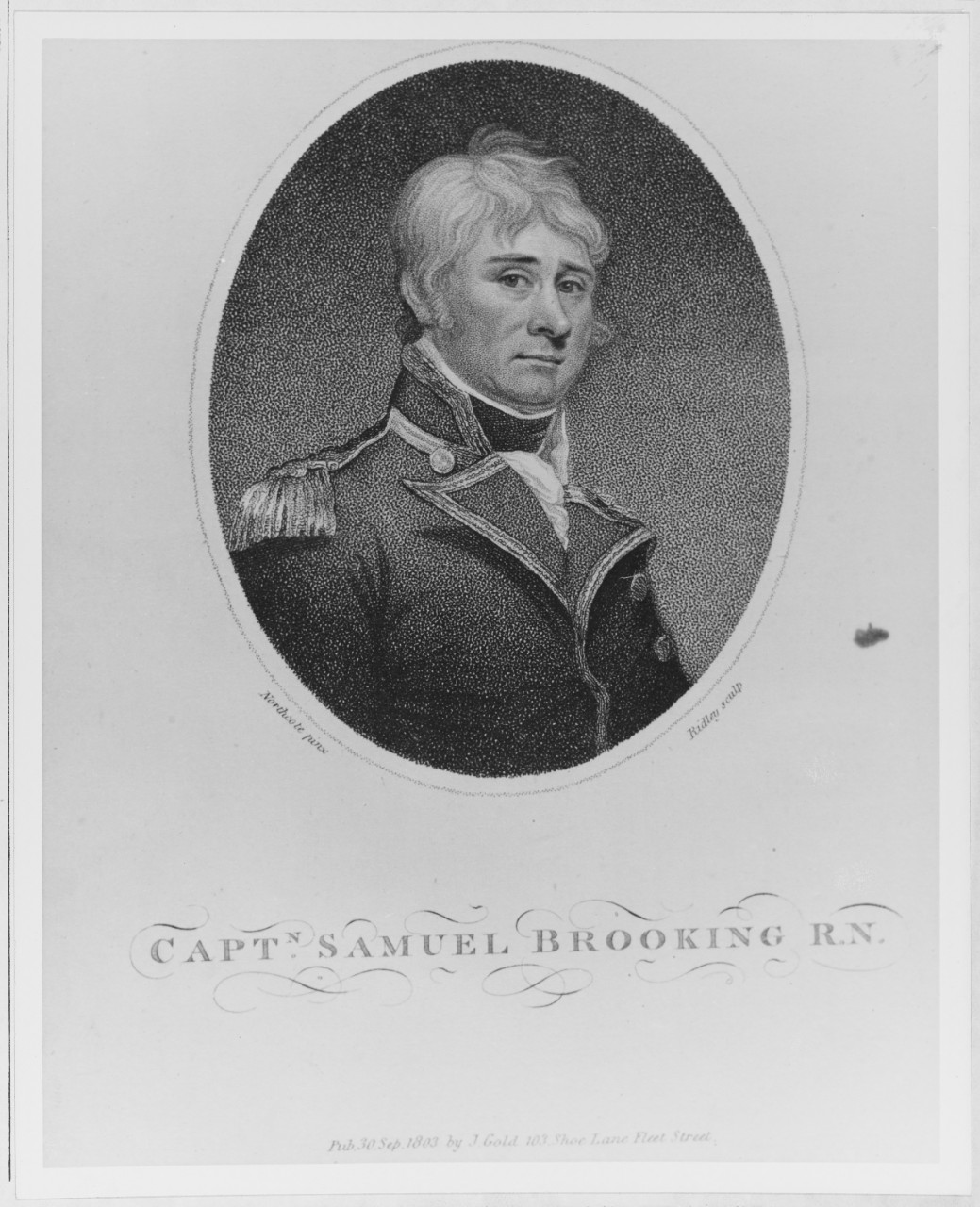 Captain Samuel Brooking, Royal Navy
