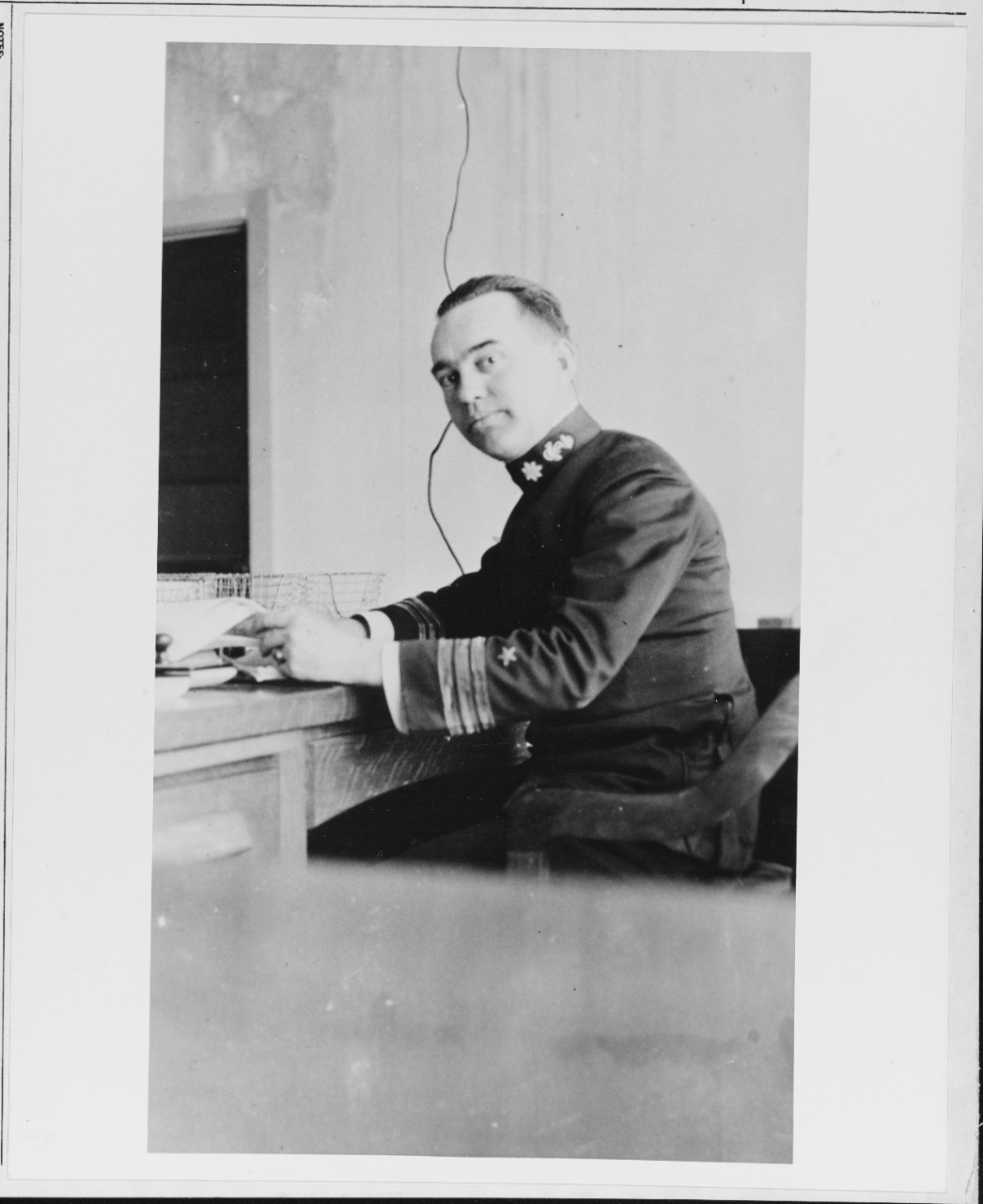 Commander Claude B. Mayo, USN