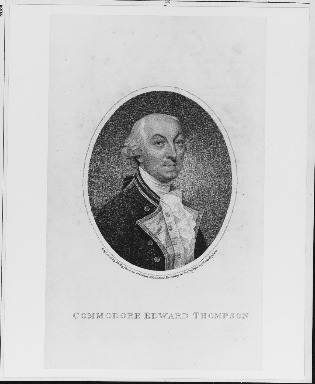 Edward Thompson (1738?-1786), Captain, Royal Navy