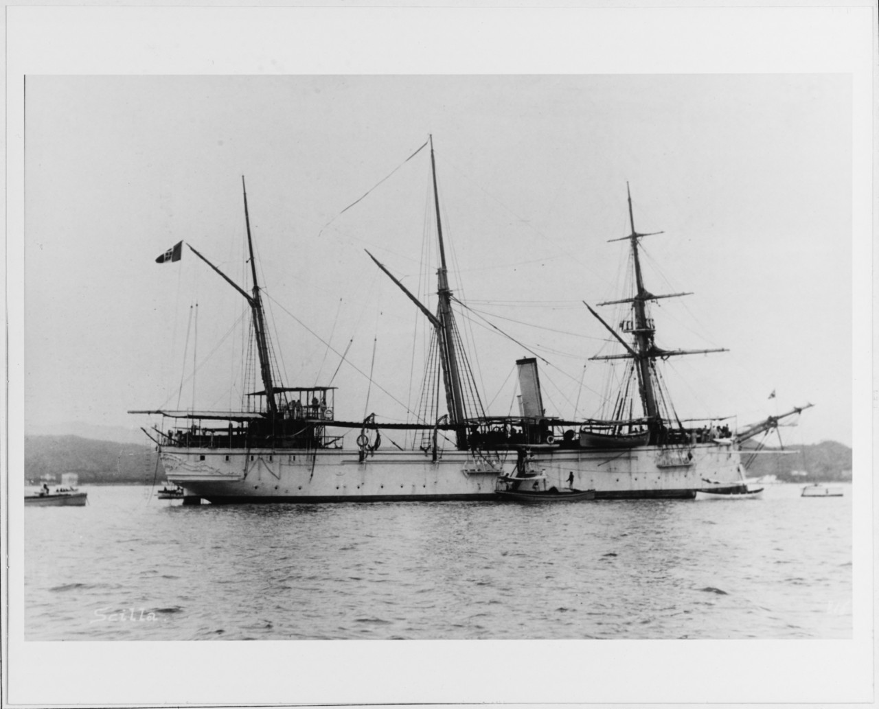 SCILLA (Italian gunboat, 1874)