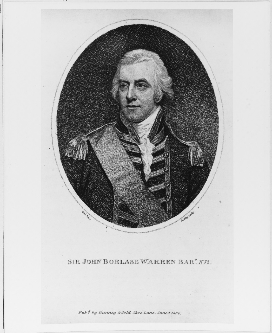 John Borlase Warren, British Naval Officer (1753-1822)