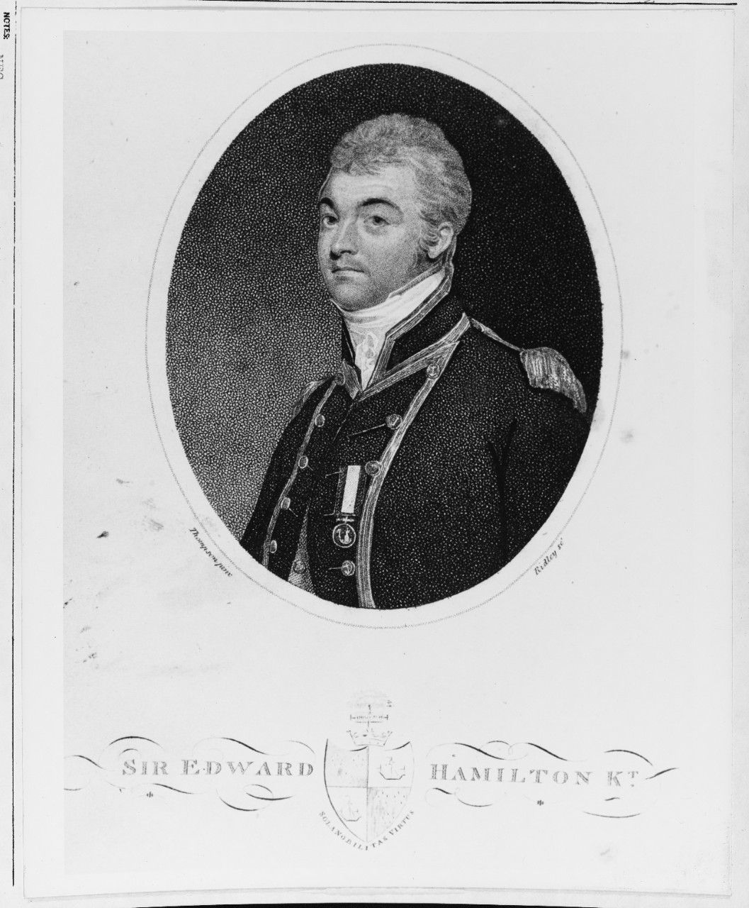 Sir Edward Hamilton (1772-1851), Royal Navy Officer