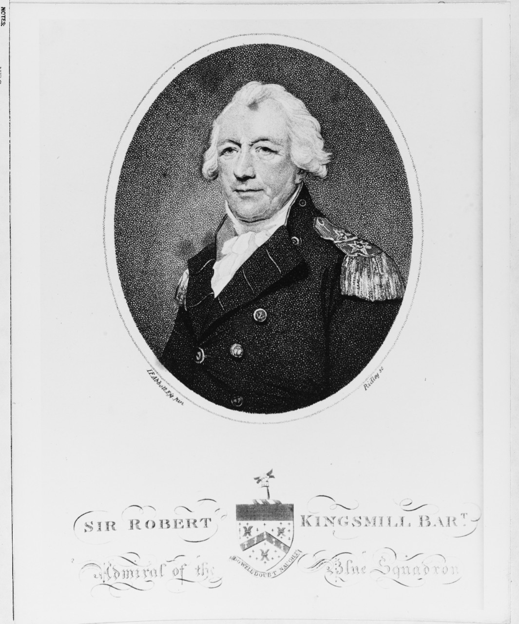 Robert Kingsmill (1730-1805), British Naval Officer