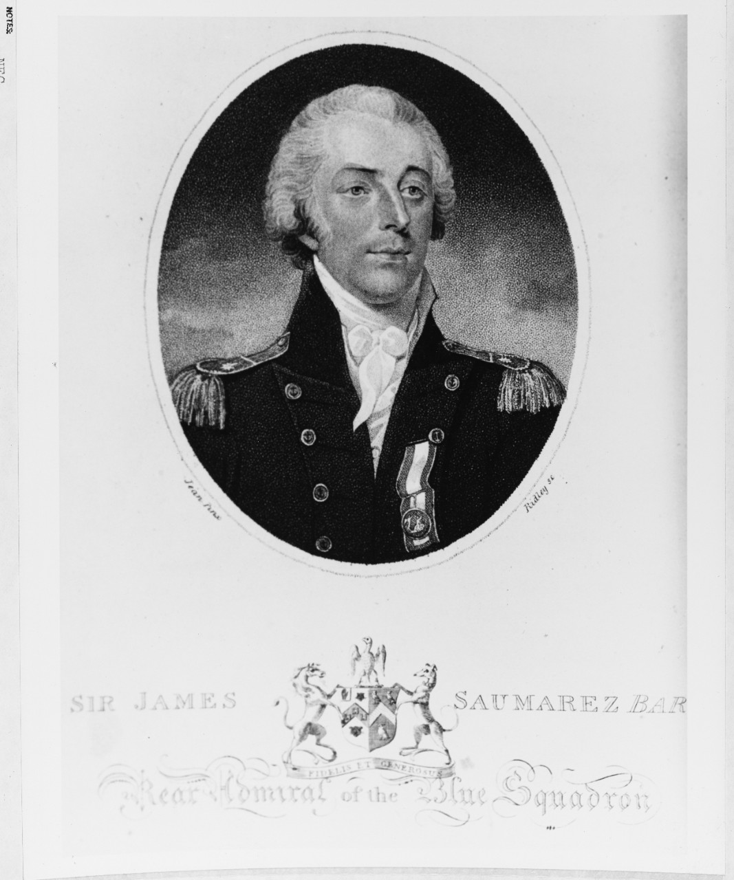 James Saumarez (1757-1836), Royal Navy Officer