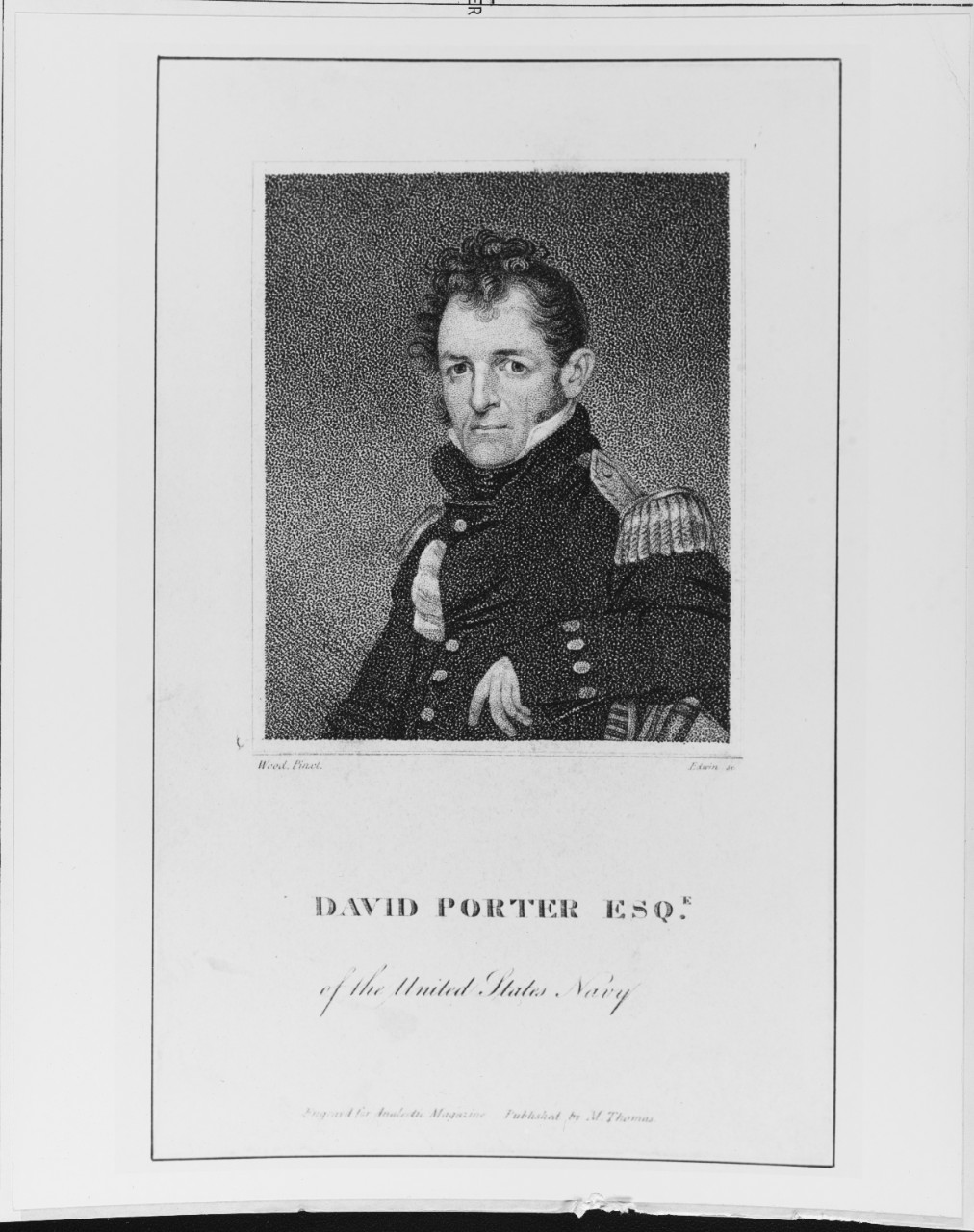 Photo #: NH 66661  Captain David Porter, USN (1780-1843)