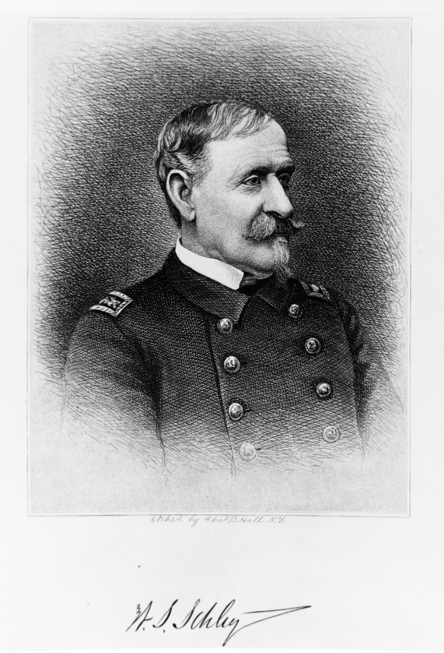 Photo #: NH 66664  Rear Admiral Winfield Scott Schley, USN (1839-1911)
