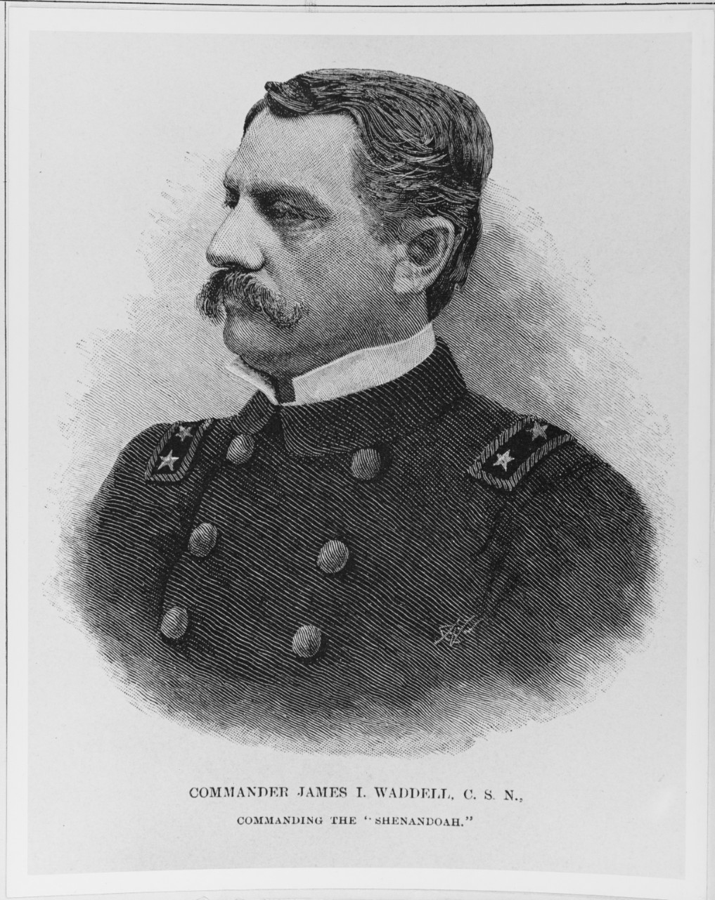 Photo #: NH 66711  Commander James Iredell Waddell, CSN