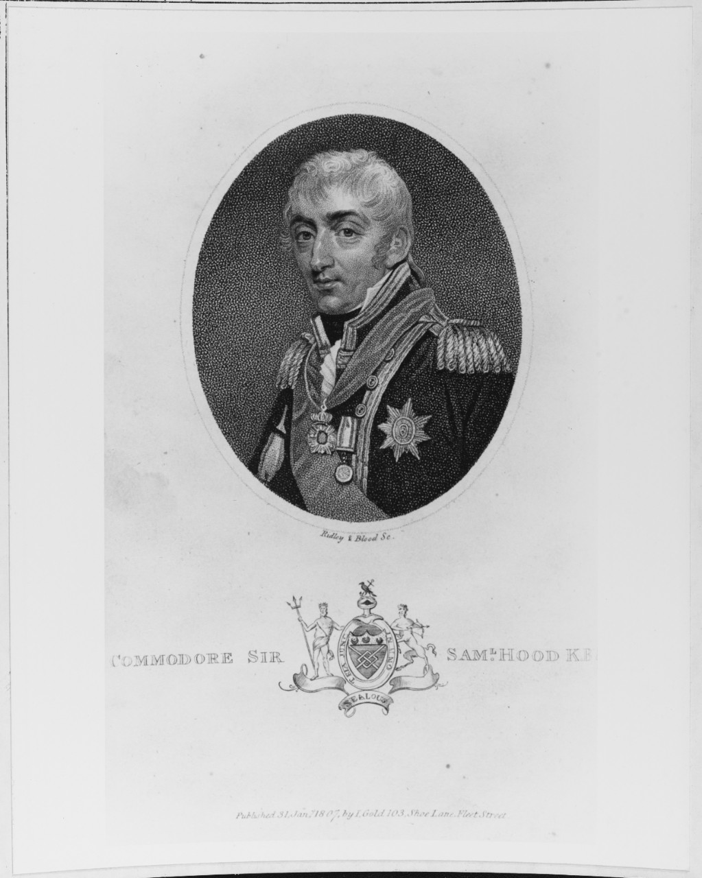 Samuel Hood (1762-1814), British Vice Admiral