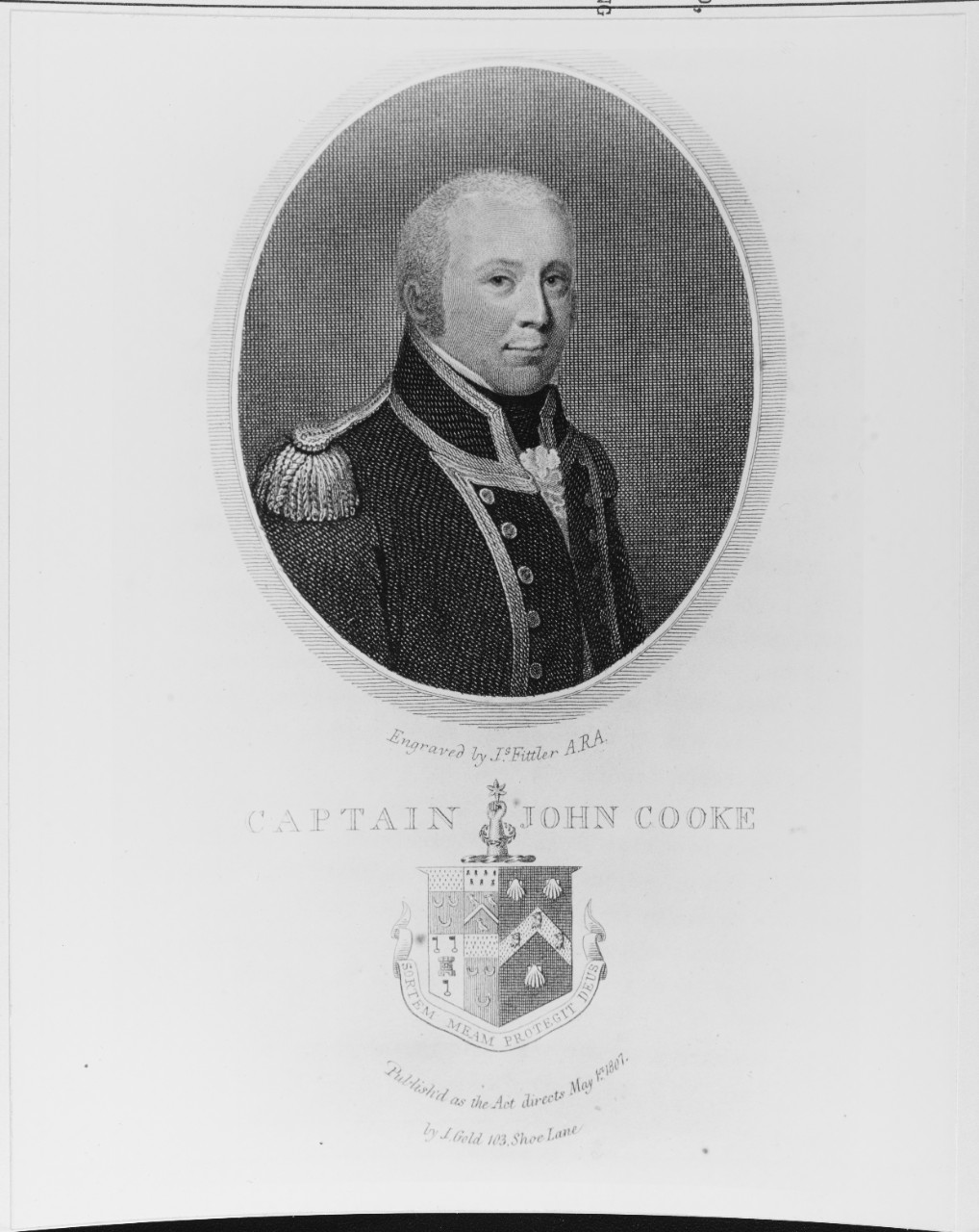 John Cook (1763-1805), British Navy Captain.