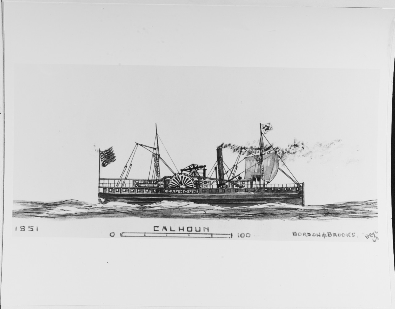 Photo #: NH 66951  Steamship Calhoun