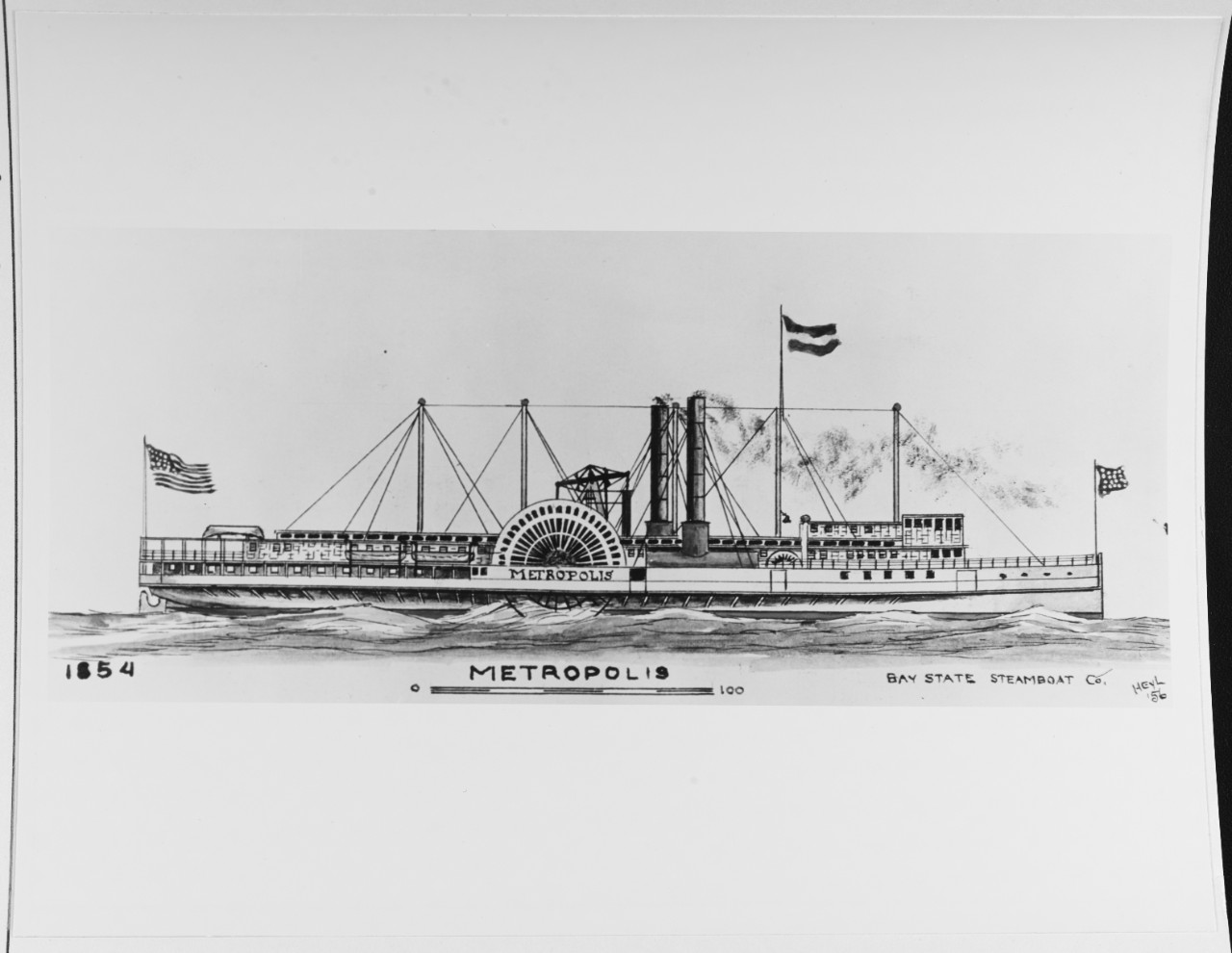 METROPOLIS (American merchant steamer, 1854-1879)