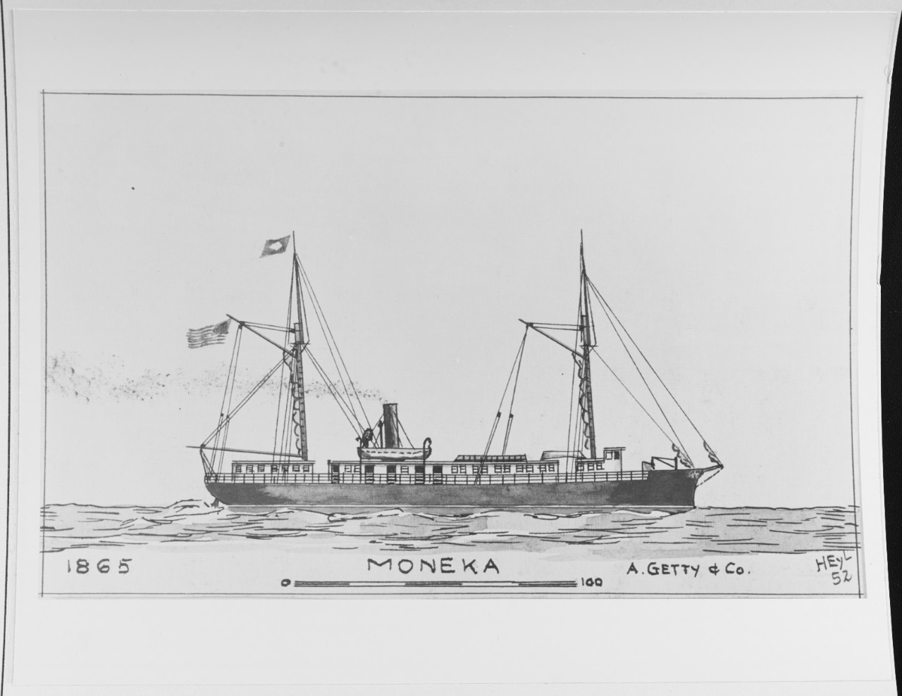 MONEKA (American merchant steamer, 1865-1890)