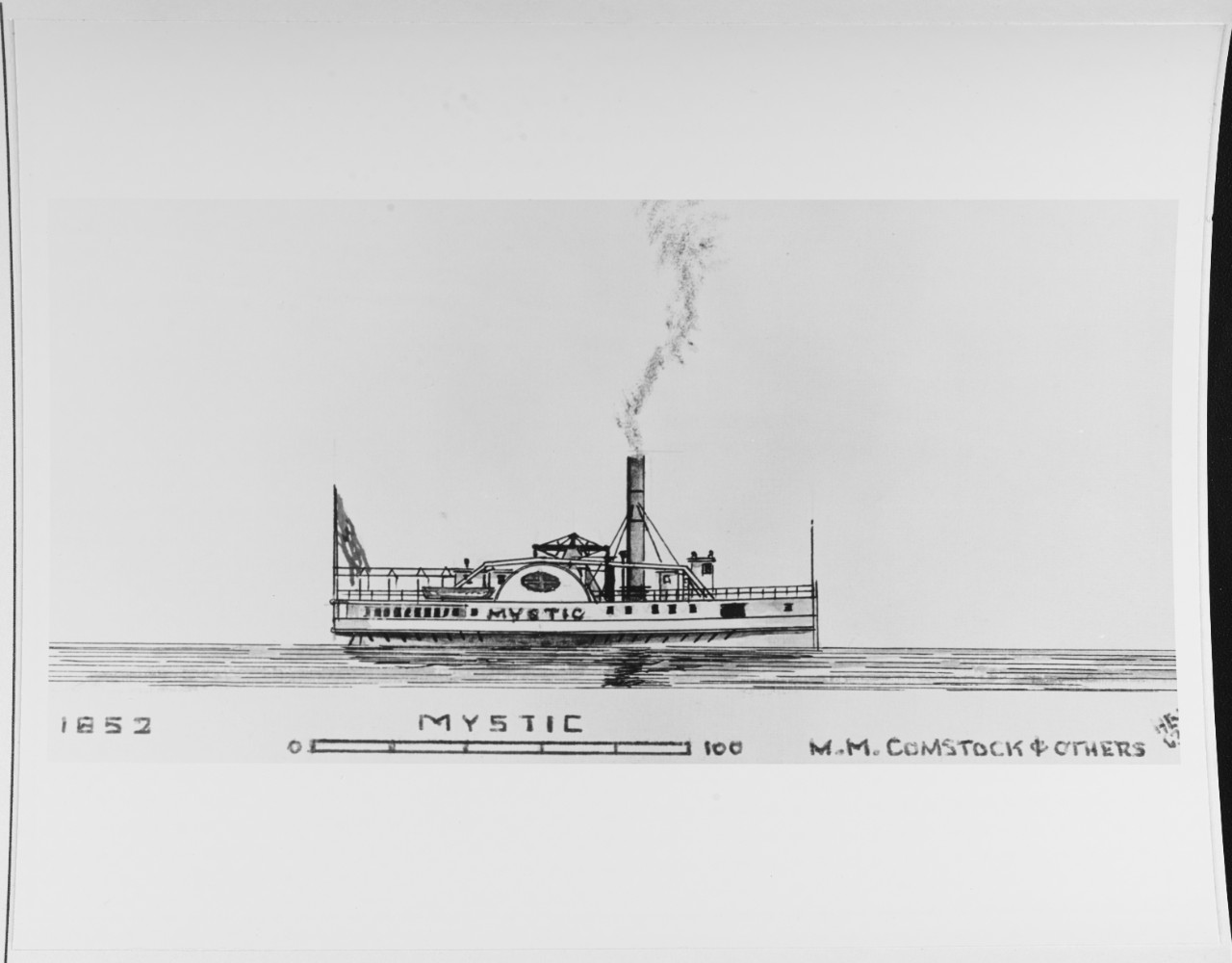 MYSTIC (American merchant steamer, 1852-1865)