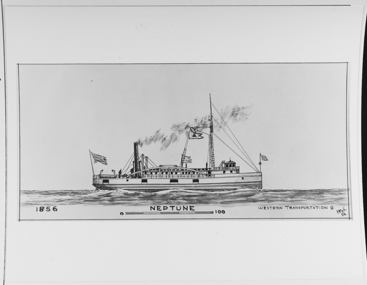 NEPTUNE (American merchant steamer, 1856-1874)
