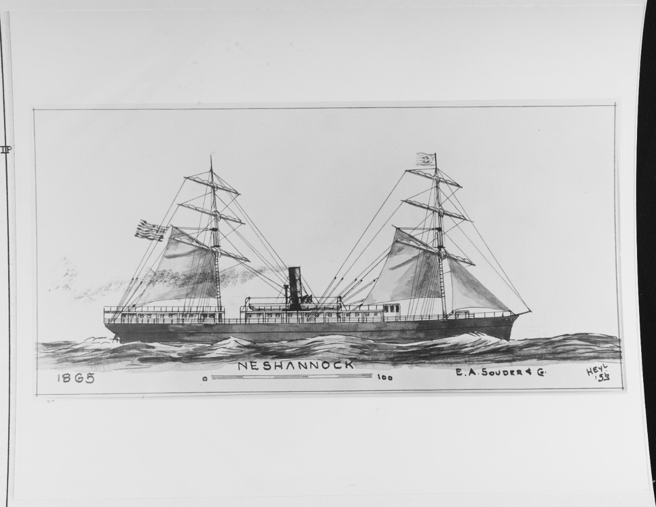 NESHANNOCK (American merchant steamer, 1865-1871)