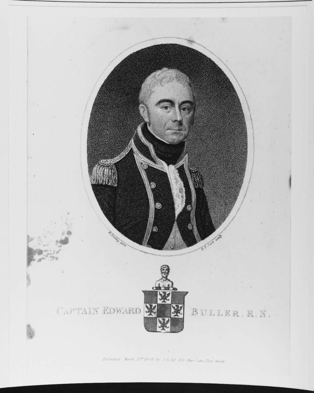 Captain Edward Buller, RN