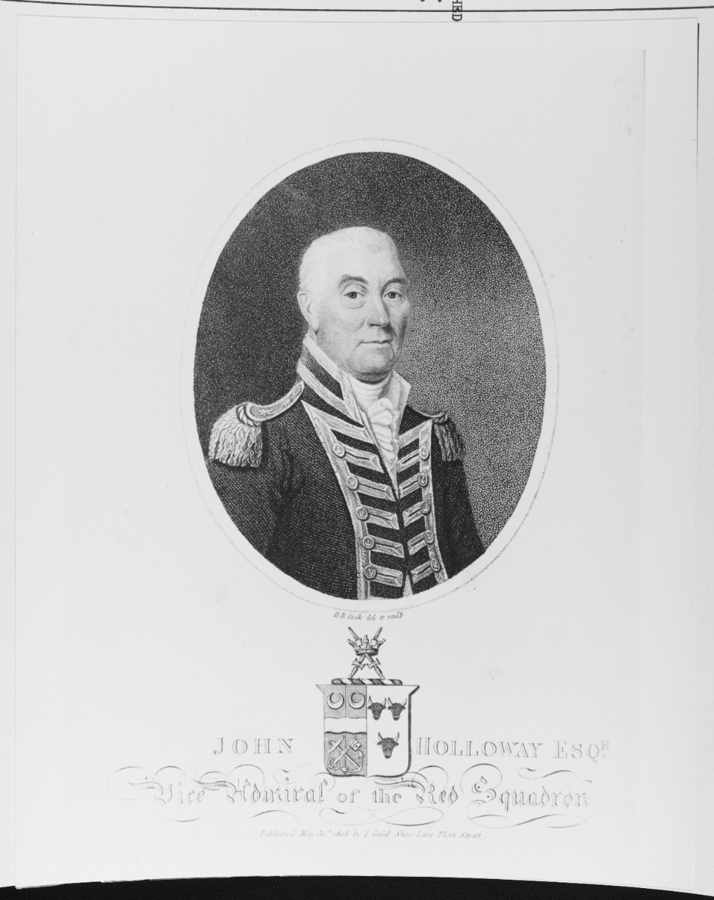 Admiral John Holloway, RN